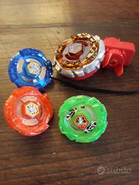 BeyBlade trottole - kit da 4 con una metal fusion
