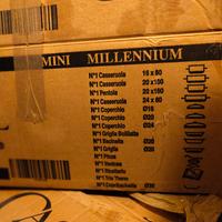 batteria pentole mondial casa maxi+mini Millennium