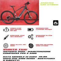 Mtb e-bike aerotec c20 vinka 80nm disc NOLEGGIO