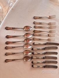 Posate argento dell’800