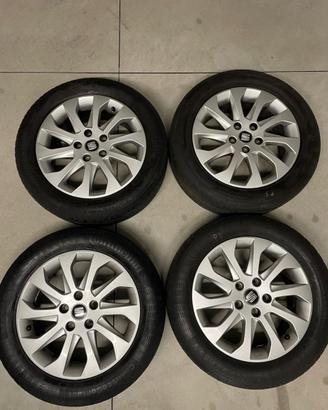 SEAT LEON 2017 CERCHI E GOMME ESTIVE ORIGINALI