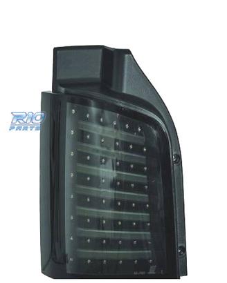 FANALI A LED NERI PER VOLKSWAGEN VW T5 2P MULTIVAN