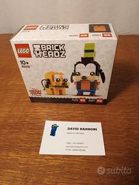 LEGO Disney Brickheadz 40378 Pippo e Pluto misb