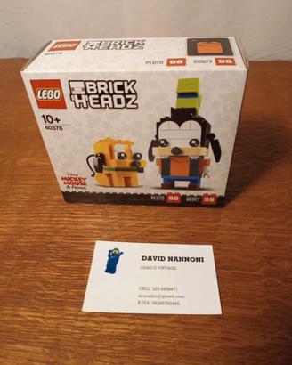 LEGO Disney Brickheadz 40378 Pippo e Pluto misb