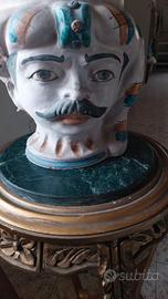 Vaso Ceramica Vintage testa di moro