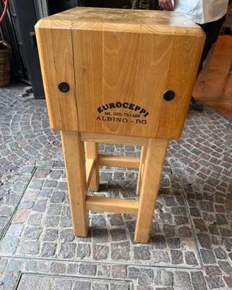Ceppo da macelleria Euroceppi in legno massello