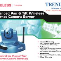 Telecamera Ethernet/WiFi con Pan e Tilt