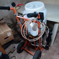 pompa riempimento e lavaggio impianti solari e ter