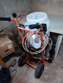 pompa riempimento e lavaggio impianti solari e ter