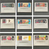 Lotto 14 Giochi Super Nintendo SNES Funzionanti