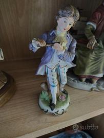 Statuetta Capodimonte capolavoro in ceramica