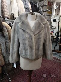 Giacchino in Visone Grigio