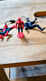 lotto action figure Spiderman 3 come in foto 