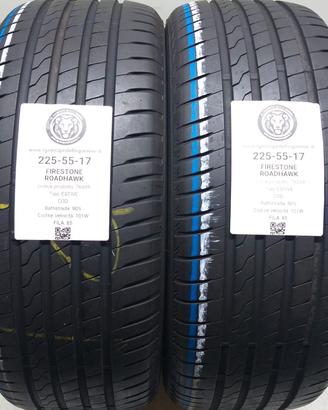 2 GOMME 225 55 17 FIRESTONE A76449