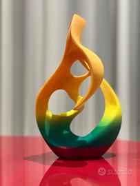 Oggetto d’Arredo Multicolor-Decorazione Originale