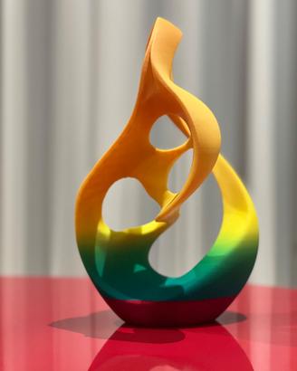 Oggetto d’Arredo Multicolor-Decorazione Originale