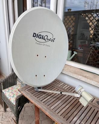 Parabola satellitare completa