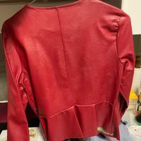 giubbino di eco pelle 