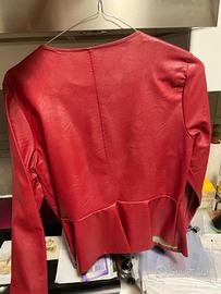 giubbino di eco pelle 