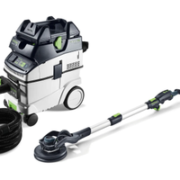 Set con levigatrice a stelo e aspiratore LHS 2 225