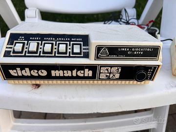 Video match videogiochi anni 70