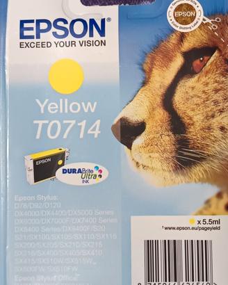 Cartuccia Epson Yellow