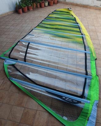 Attrezzatura Windsurf (Vela,Piedino,Prolunga)