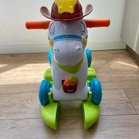 Cavalluccio, tavolo multiattività, carrellino