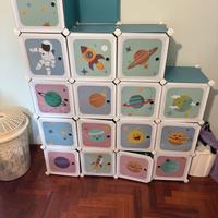 Armadio compinibile per bambini