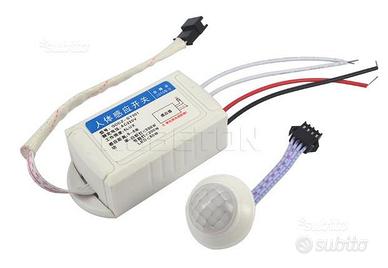 Sensore di movimento luci automatiche PIR 220V