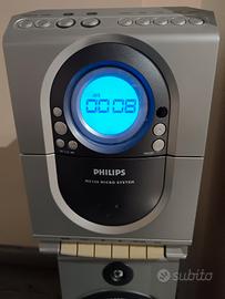 stereo musicassette e cd radio  Philips compatto