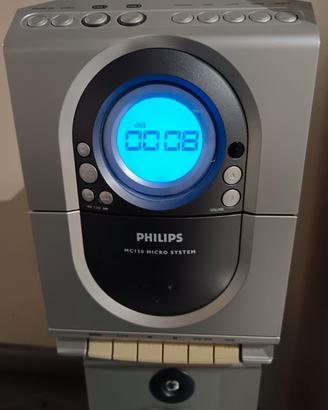 stereo musicassette e cd radio  Philips compatto