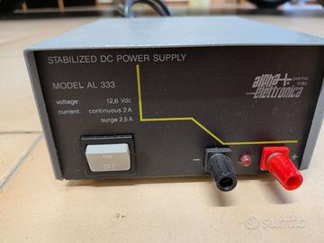 Alimentatore 12,6Vdc - 2.5A Alpha elettronica