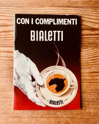 Libretto pubblicitario Bialetti originale anni '60