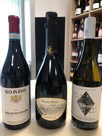 Lotto di 9 bottiglie selezionate