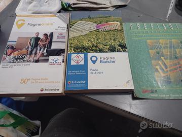 pagine gialle/ bianche/prefissi