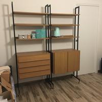 Librerie anni 50 stile scandinavo