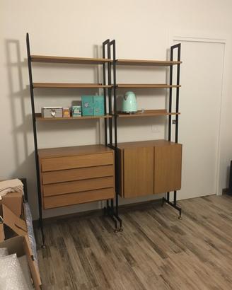 Librerie anni 50 stile scandinavo