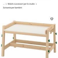 Scrivania legno per bambini