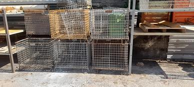 Cestoni in ferro  zincato