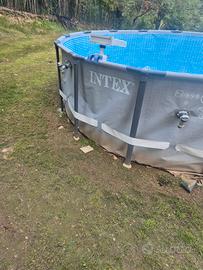 Piscina rotonda intex