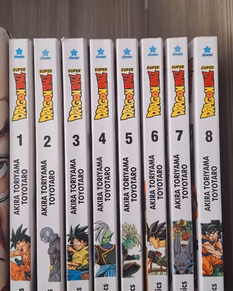 Manga Dragon Ball Super 1-8 in italiano