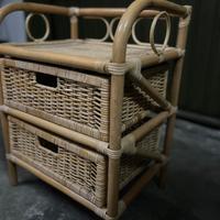 Cassettiera rattan