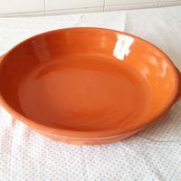 Casseruola tegame basso 2M cm. 32 vintage coccio