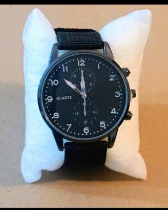 Orologio Quartz Stile Militare - Nero