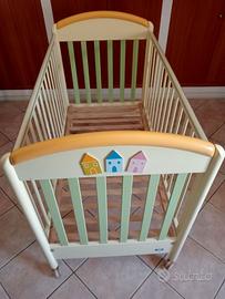 Lettino +materasso +cassettone