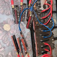 Scheda madre per mining + case