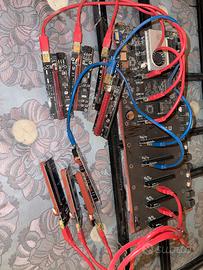 Scheda madre per mining + case