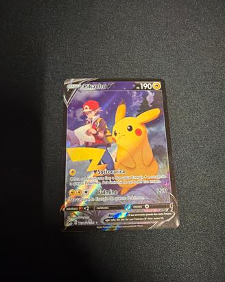 Carta Pokemon Pikachu V TG16/TG30
