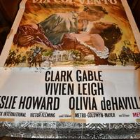 Manifesto originale del film “Via col vento”